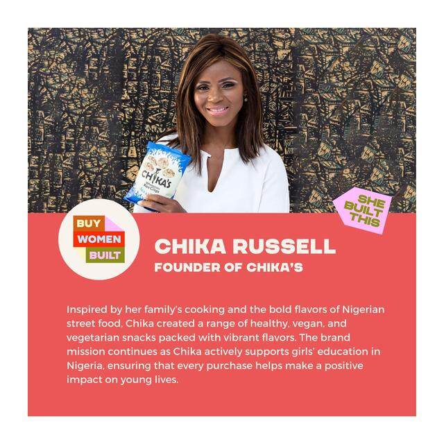 Chika's Snackpack Plantain Salted Crisps 35g - McGrocer