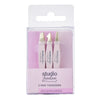 Studio London 3 Mini Stainless Steel Tweezers (British brand)