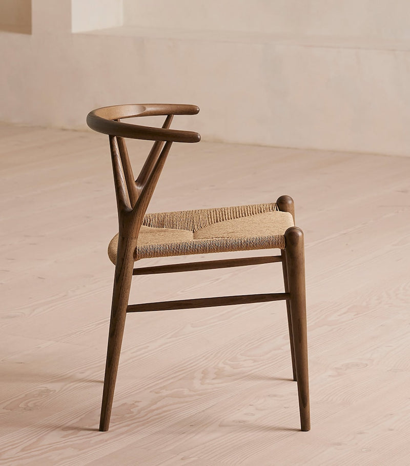 Soho Home Sitwell walnut chairs set of 2 (British brand)