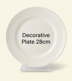 Prada Roses collection charger plate 28cm diameter - British product
