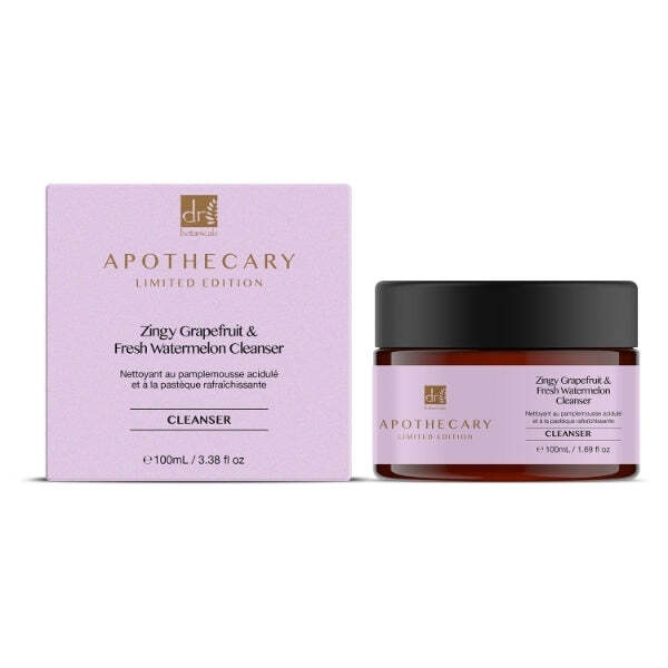 Dr Botanicals cleanser Zingy Grapefruit and Fresh Watermelon 100ml x 2, UK version