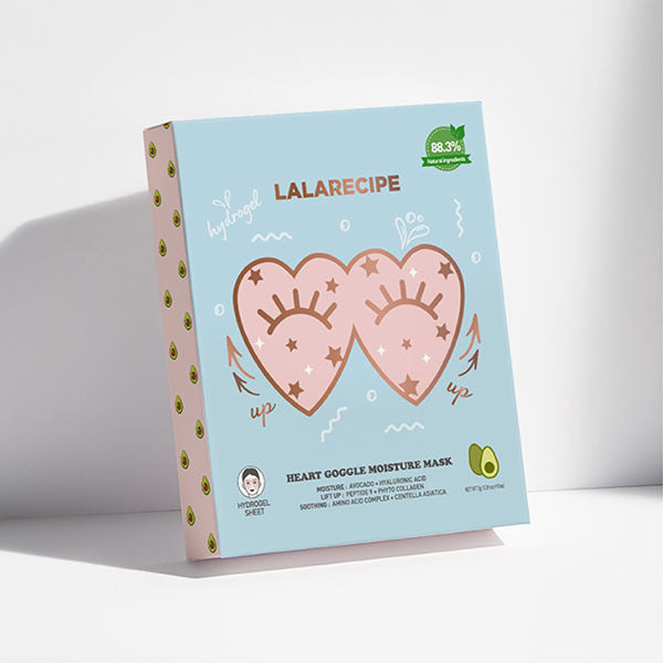 Lalarecipe Heart Goggle Moisture Mask Eye Variant, UK version