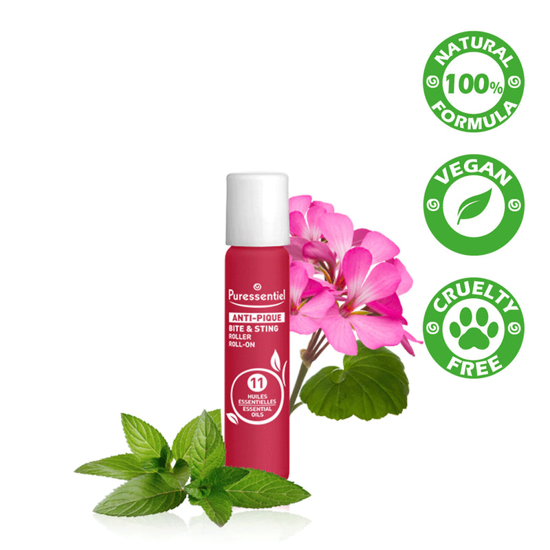 Puressentiel bite and sting multi-soothing roll-on 5ml, UK version
