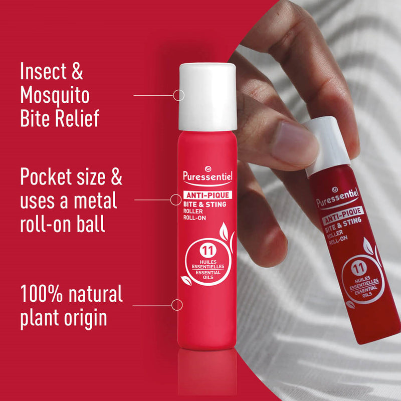 Puressentiel bite and sting multi-soothing roll-on 5ml, UK version