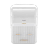 Superdrug Livingandhome Desktop Cosmetics Storage Organiser, White- Buy online at McGrocer