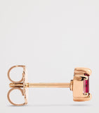 Suzanne Kalan rose gold ruby diamond stud earrings - British product