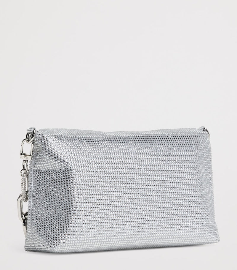 Judith Leiber Crystal Bowie shoulder bag, imported from the UK