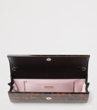Jimmy Choo Sweetie panelled clutch bag tortoiseshell - British product