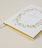 Blush and Gold pregnancy journal - British product