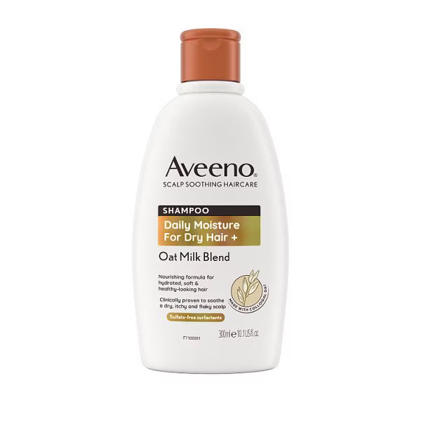Aveeno oat milk blend shampoo 300ml - British product