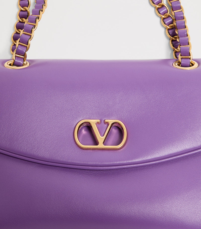 Valentino Garavani Djuna lambskin shoulder bag, UK version