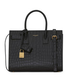 Saint Laurent Sac de Jour croc-embossed leather tote (British brand)