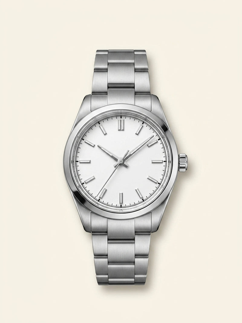 Cartier Santos medium 18ct yellow gold sapphire watch, UK version