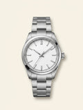 Cartier Santos medium 18ct yellow gold sapphire watch, UK version