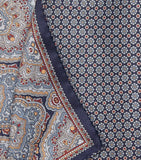 Eton reversible jacquard pocket square 33cm (British brand)