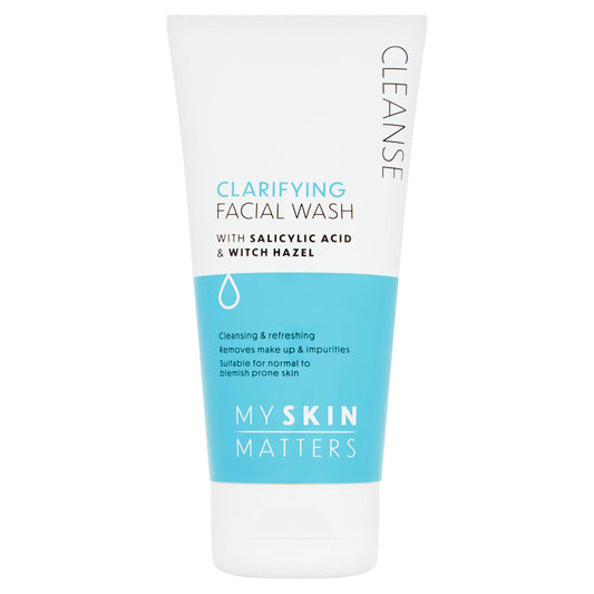 My Skin Matters Clarifying Facial Wash 150ml face & body skincare Sainsburys   