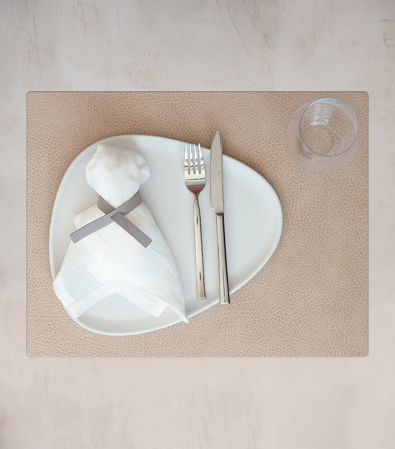 Linddna Hippo Square Placemats Set of 4, UK version