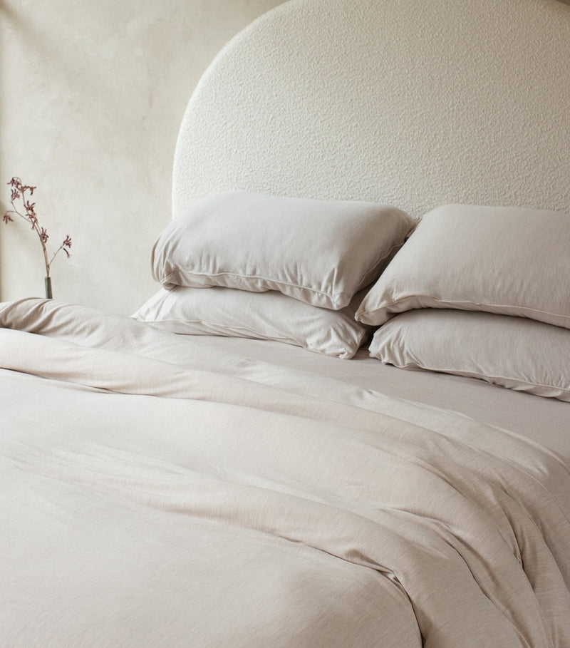 SHLEEP Merino Jersey King duvet cover, UK version