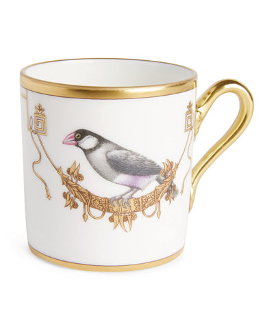 Harrods GINORI 1735 Volière Padda Porcelain Espresso Cup- Buy online at McGrocer