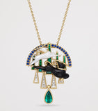 Boodles Palace Collection pendant 18kt gold, imported from the UK