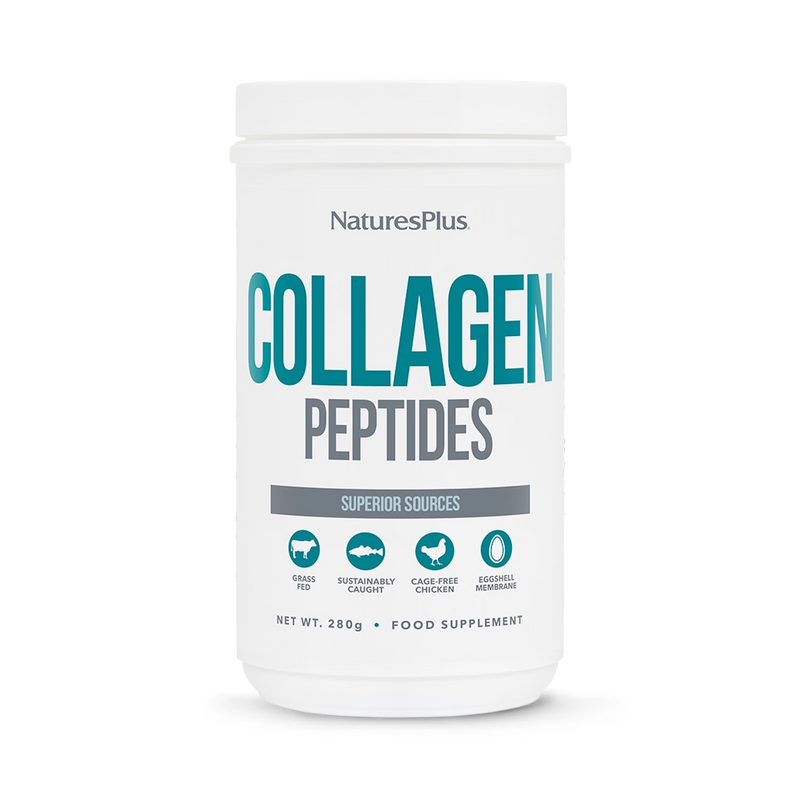 NaturesPlus collagen peptides powder with vitamin C 280g (British brand)