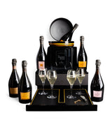 Harrods Veuve Clicquot x Baccarat La Grande Dame Inkwell Champagne Case Mixed Vintage 6 x 75cl- Buy online at McGrocer
