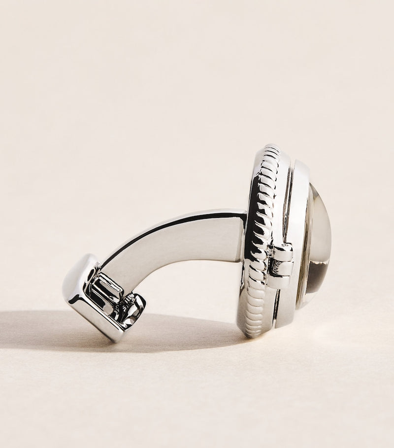 Tateossian vintage world porthole cufflinks (British brand)
