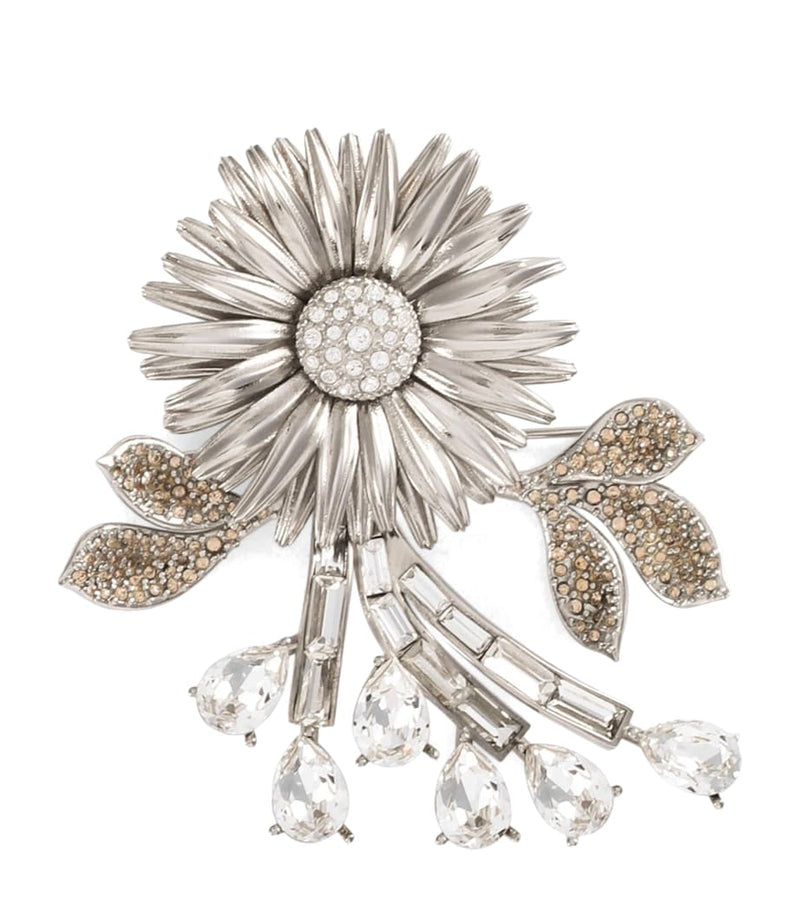 Dolce&Gabbana flower brooch brass 13cm - British product