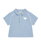 Harrods Emporio Armani Kids Cotton-Blend Polo Shirt (6-36 Months)- Buy online at McGrocer