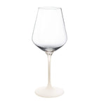 Villeroy & Boch set of 4 red wine glasses with stone-like stem, 490ml (British brand)
