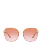 Chloé oversized square sunglasses with graduated tint (British brand)