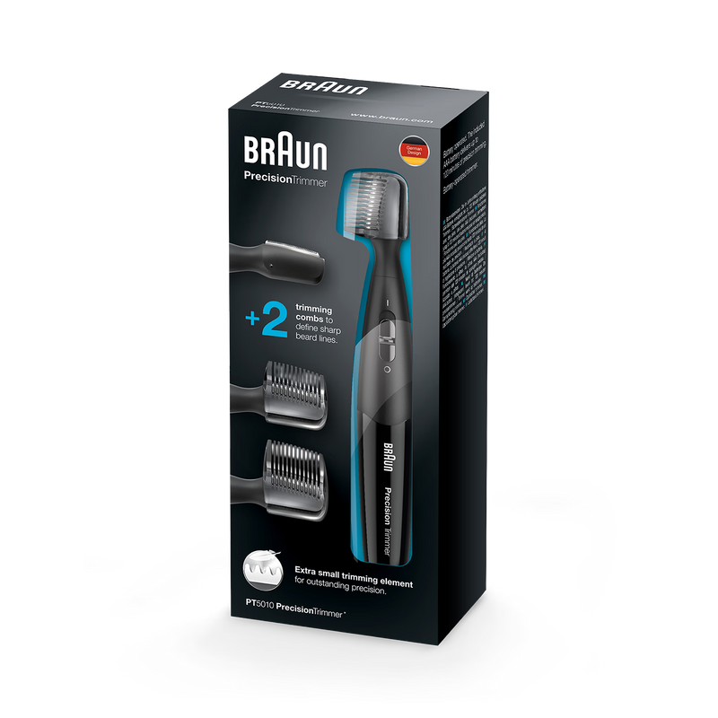 Braun precision trimmer PT5010 electric beard trimmer, UK version