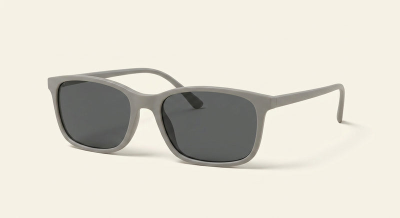 Prada sunglasses rectangular talc/grey - British product