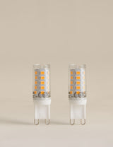 M&S G9 LED Light Bulbs 2 Pack 3W Warm White Dimmable- Buy online at McGrocer