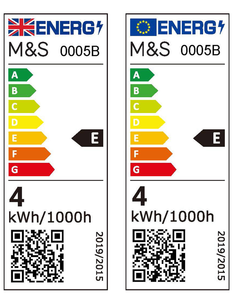 B22 GLS LED light bulbs 2 pack 4W - British product
