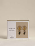 2 pack 4W E27 LED bulbs - British product
