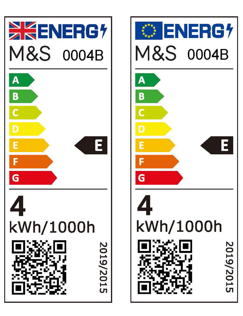2-pack 4W E27 golf LED light bulbs - British product
