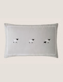 Sophie Allport brushed cotton sheep print pillowcases 2 pack - British product