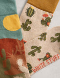 White Stuff cactus novelty socks 2 pack - British product