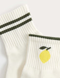 M&S cotton rich lemon ankle socks 2 pack, UK version