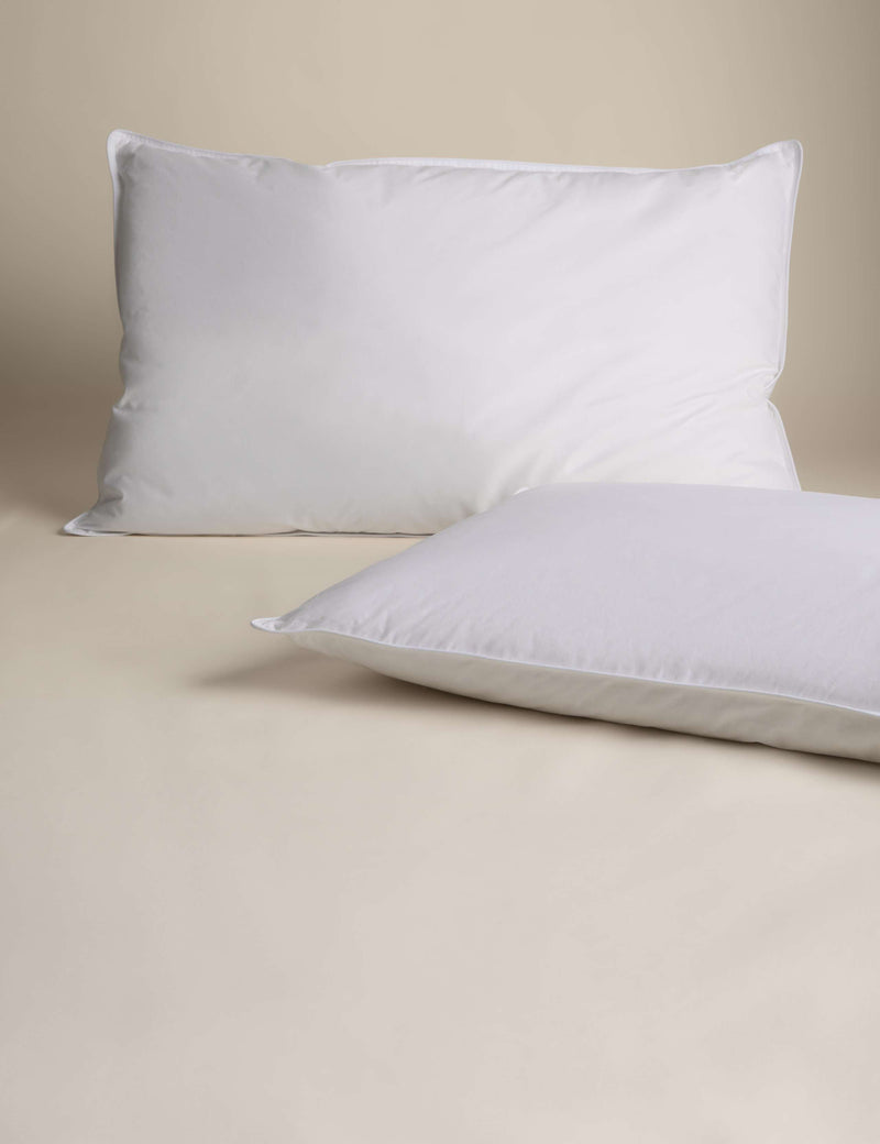 Duck feather and down soft pillows 2 pack 48x74cm - British product