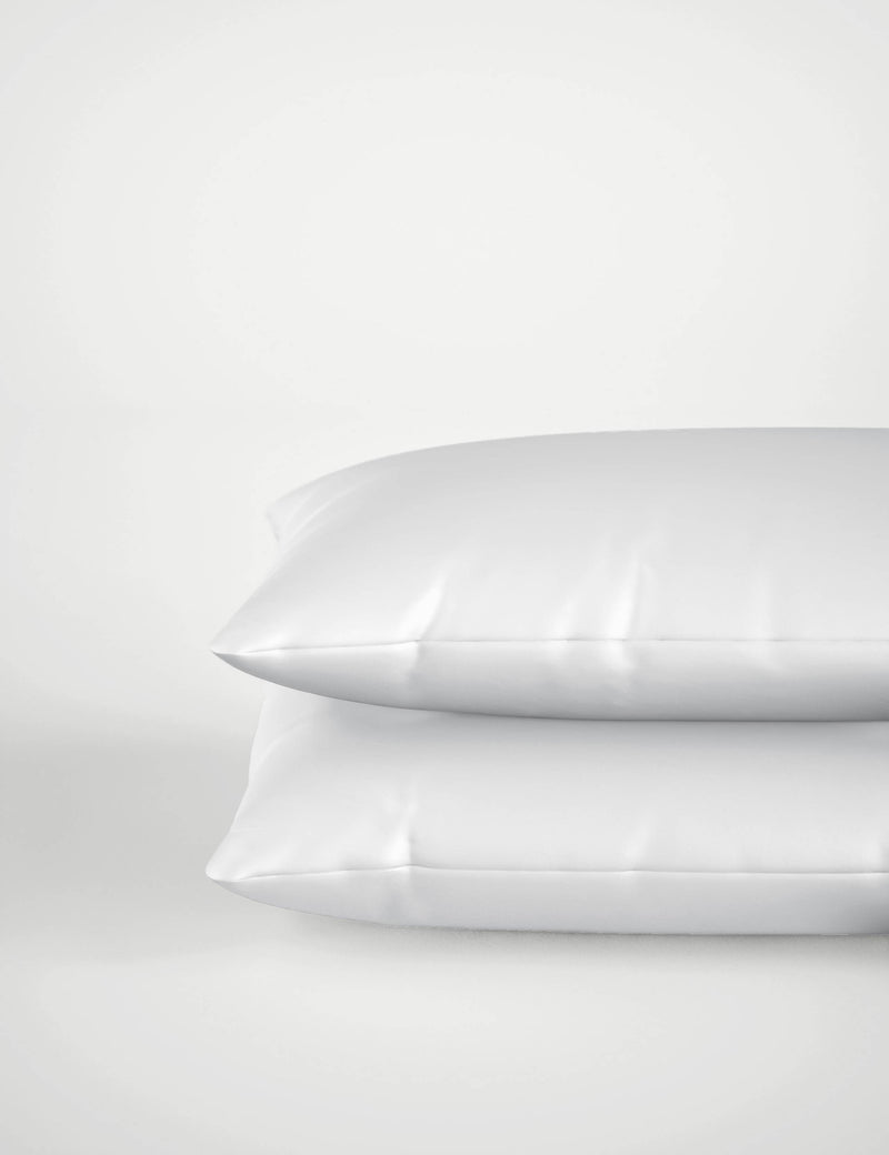 Egyptian cotton sateen 400 thread count pillowcases 2 pack - British product