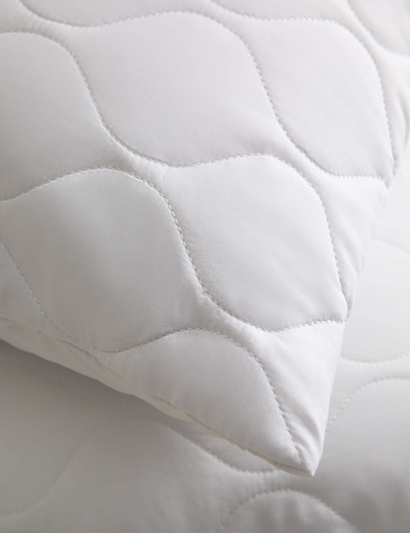 Fresh & Cool quilted pillow protectors 2 pack - British product