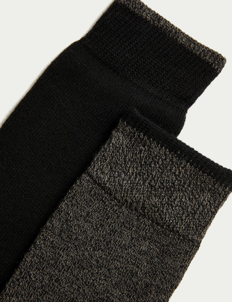 M&S Heatgen long thermal socks 2 pack (British brand)