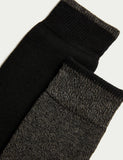 M&S Heatgen long thermal socks 2 pack (British brand)