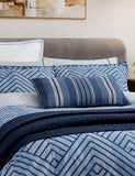 Bedeck of Belfast Kayah pure cotton pillowcases 2 pack, imported from the UK