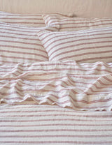 M&S Piglet In Bed 2 Pack Linen Rich Kemptown Pillowcases- Buy online at McGrocer