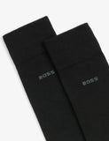 BOSS Logo Baumwollreiche Socken 2er-Pack - Britisches Produkt