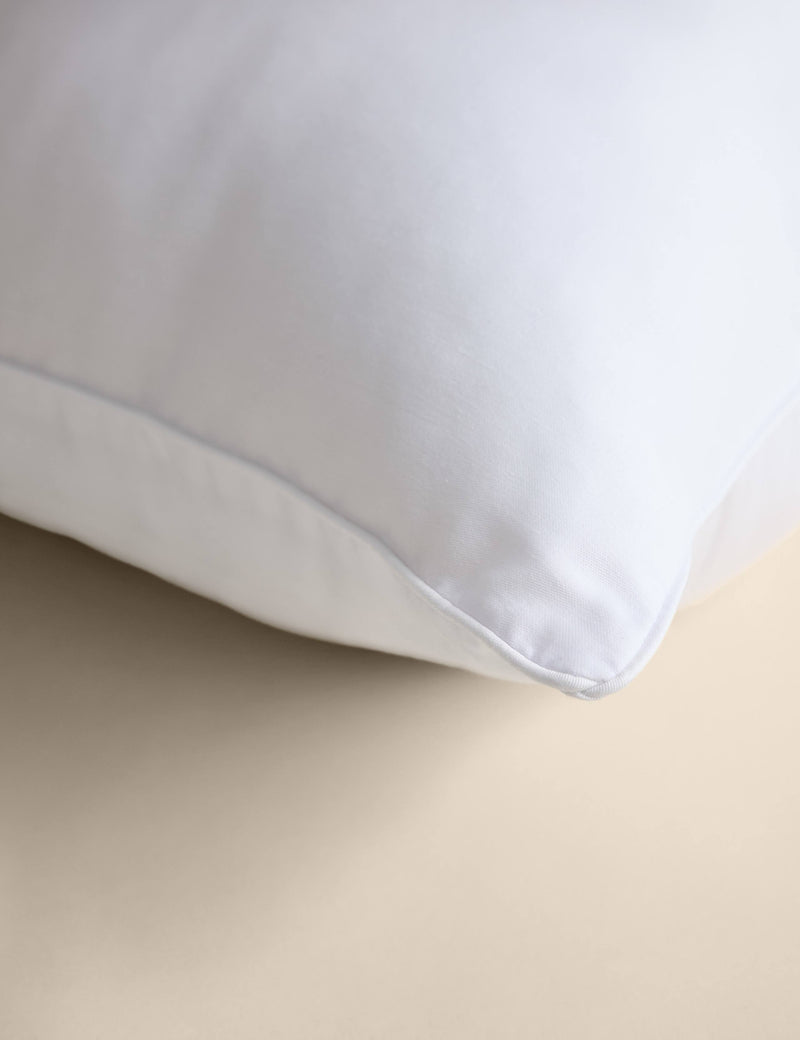 Down alternative firm pillows 2 pack, imported from the UK