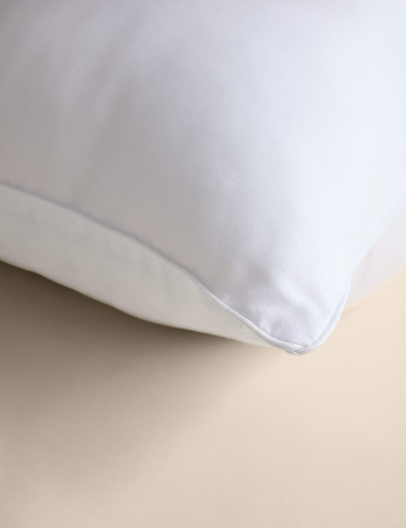 Down alternative firm pillows 2 pack, imported from the UK